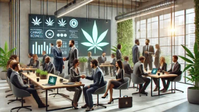 cannabis business social network